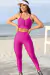 Conjunto Fitness Top Bel e Calça Básica Pitaya