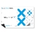Mousepad X White | MgMGamers - online store