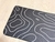 Mousepad Classic topo negro 82x32 | OUTLET en internet