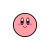 Mousepad Forms - Circle Kirby 30x30 | MgMGamers