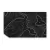 Mousepad Personalizado Topografico negro 100x60