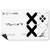 Mousepad X White | MgMGamers on internet