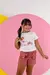 Conjunto malha short botões - Ysa Baby & Kids 