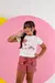 Conjunto malha short botões na internet