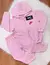 Conjunto feminino moletom zíper e capuz na internet