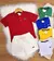 Conjunto gola padre Lacoste