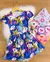 Vestido estampado na internet