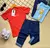 Conjunto Calça Boss/Lacoste na internet