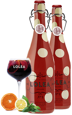 2 UNID. LOLEA SANGRIA Espanhola