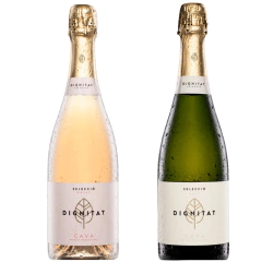 Josep Masachs, Cava Dignitat Brut Rosé NV + Cava Dignitat Brut NV - comprar online