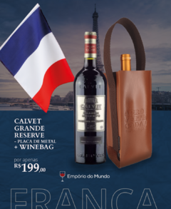 Calvet Bordeaux Superior + winebag - comprar online