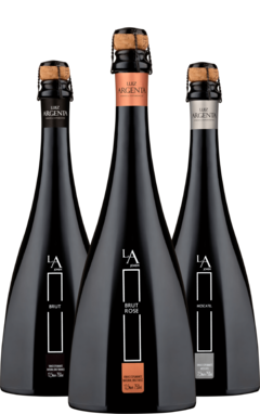 Coleção Espumantes Luiz Argenta . Brut + Rosé + brut