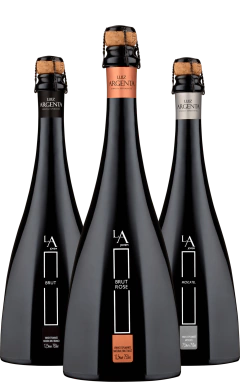 Coleção Espumantes Luiz Argenta . Brut + Rosé + brut