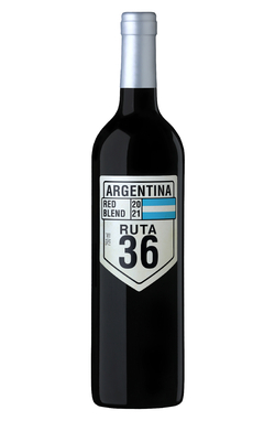 VINHO ARGENTINO RUTA 36 RED BLEND 2021 .