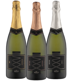 Kit Espumantes Luiz Argenta Terroir XXVII 3 garrafas 750ml cada