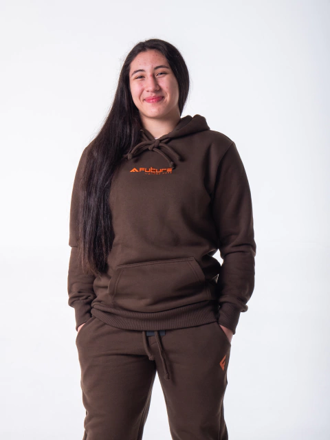 Moletom Canguru FTR Brown Orange