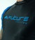 Rash Guard FTR Pro Manga Curta. 100% poliéster, cor: Azul.