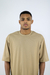 Camiseta FTR BYD Oversized - Bege