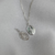 Corrente Veneziana 1mm + Pingente Medalha Ns. Senhora