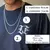 Corrente Cadeado 1mm - loja online