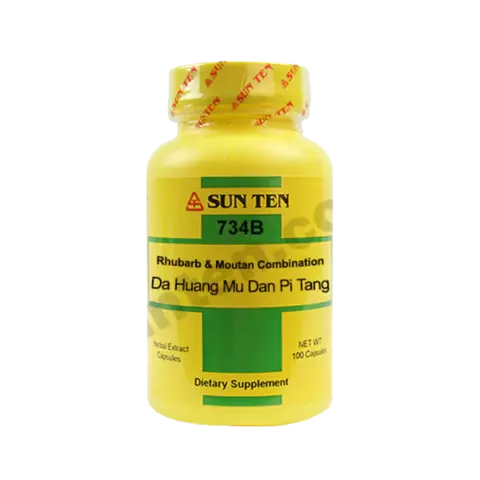Da Huang Mu Dan Pi Tang - SUNTEN - 100cáps/500mg - comprar online