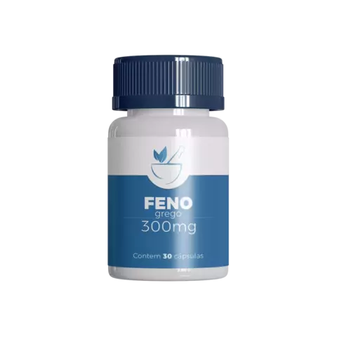 Feno Grego 300mg 30 Cápsulas