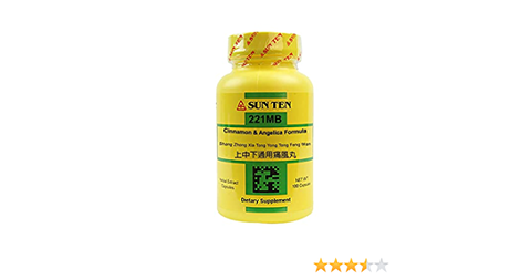 SHANG ZHONG XIA TONG YONG TONG FENG WAN - Sunten - 100 Caps/500mg