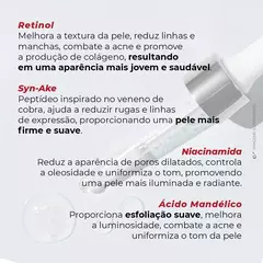 Retinol Plus - Sérum para melhora da textura e antirrugas - Erva Doce Farmácia de Manipulação e Homeopatia
