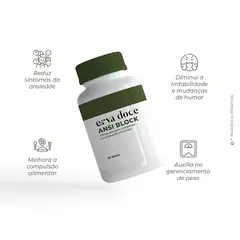 Ansi Block - Redução da compulsão alimentar associada à ansiedade - comprar online