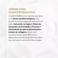 Imagem do Nano Derma - Creme facial anti-aging com nanotecnologia