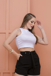 Short feminimo alfaiataria Ref. 115