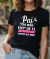 T-shirt Feminina Pai se Não Vier de Ti