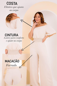 Macacão Feminino Longo Ref. 126 - Loja Miss Anne | Atacadista Moda feminina