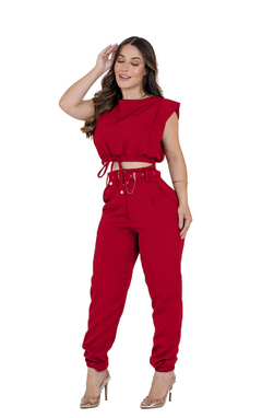 Conjunto de Calça com Cinto Ref. 134 na internet