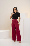 Calça Pantalona Com Cinto Ref. 101.1