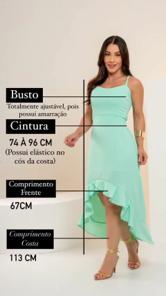 Vestido Feminino Mullet ref 037 - Loja Miss Anne | Atacadista Moda feminina