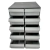 Gaveteiro Organizador Ecoline Cinza 10 Gavetas - KARFER