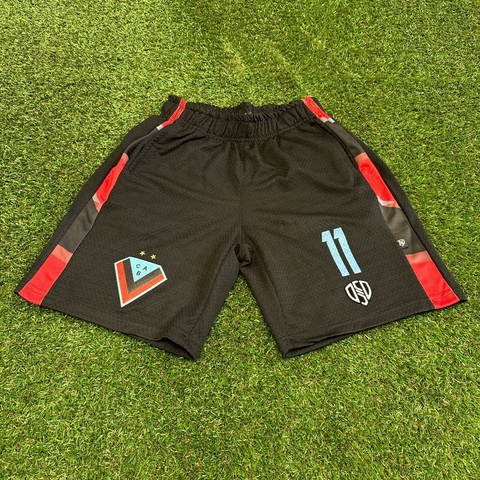 Bermuda negra "Jordan" Club Brown Adrogue