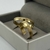 ALIANÇA 4MM - OURO 18K. ♡ C001