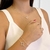 Pulseira ♡ Trevo Moldurado Incolor (M) - Raphael Pratas