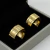 ALIANÇA 9MM - BANHO OURO 18K. ♡ C032