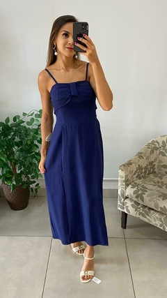 VESTIDO - MIDI - ALÇA - LAÇO BUSTO - loja online