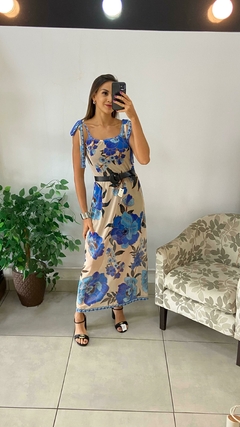 VESTIDO LONGO ALÇA TULE INSP FARM - comprar online