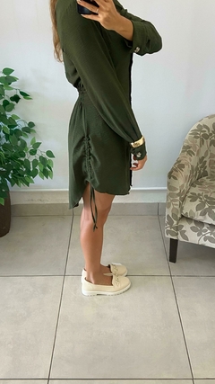 VESTIDO CHAMISE CURTO MANGA LONGA na internet