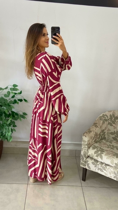 VESTIDO LONGO MANGA LONGA - BEM ME QUERO
