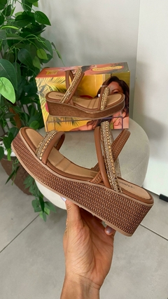SAPATO SANDALIA ANABELA S. MEDIO MISSISSIPI REF. EM671 - comprar online