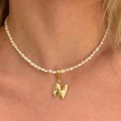 Imagem do Pingente Click Letra Bubble