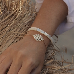 Pulseira Amor Infinito Madrepérola