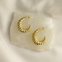 Argola Gota Torcida - comprar online