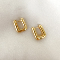 Argola Clássica Retangular